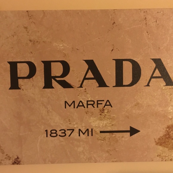 Wall Decor Prada Marfa Gossip Girl Pink Marbled Print On Canv Poshmark